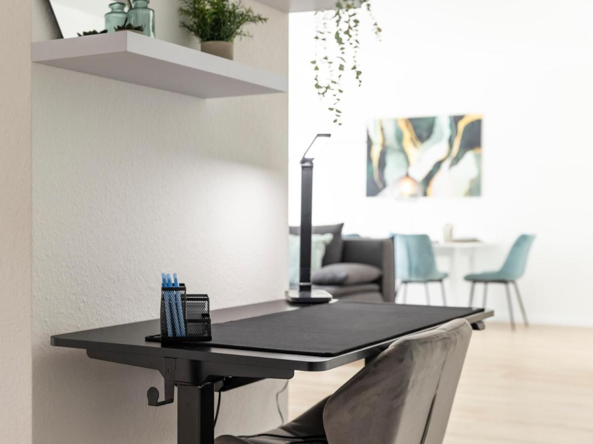 Apartmán Arena In Der Naehe - Tiefgarage - Balkon - Kueche - Smart Tv Gelsenkirchen Exteriér fotografie
